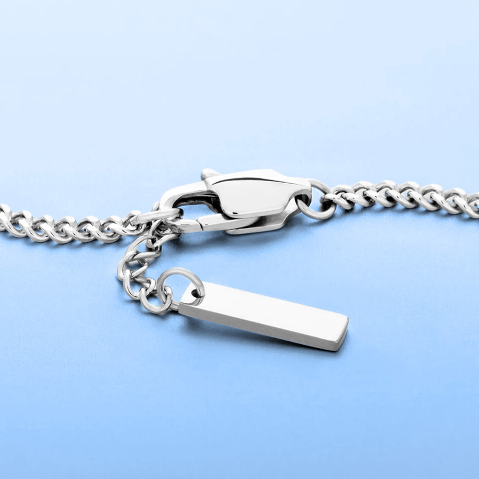 Pulseira Minimalista Corrente cubana - 1.8 mm
