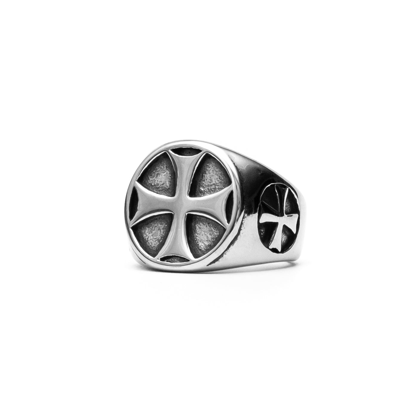 Anel Monarch's Cross - Poder e Convicção Soberana