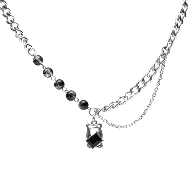 Colar Black Obscura -  Estrutura do Caos