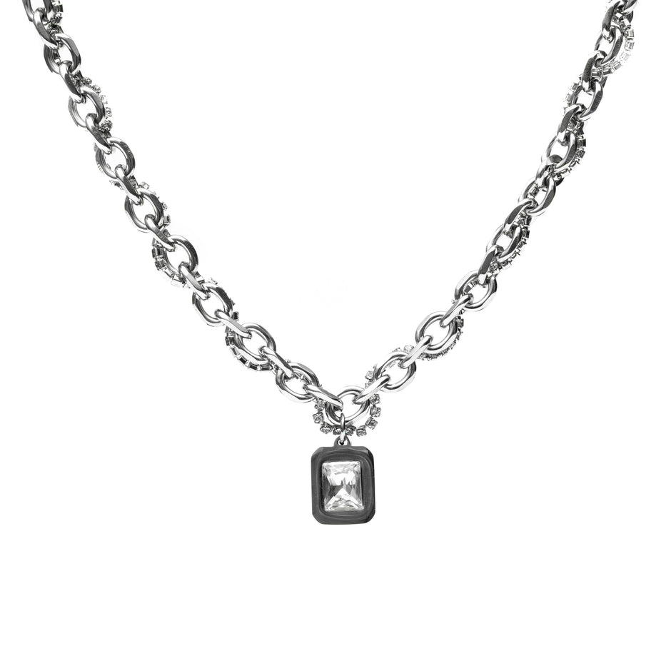 Colar Clear Damage - Brilho da Resiliência