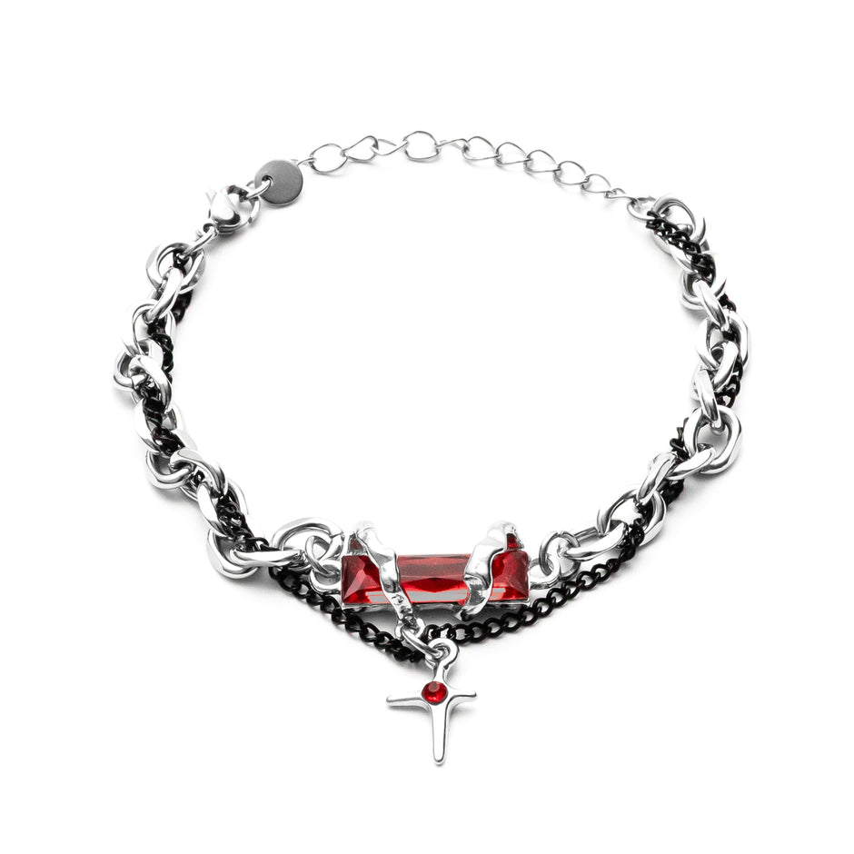 Pulseira Blood Crucifixion - Sacrifício e Convicção