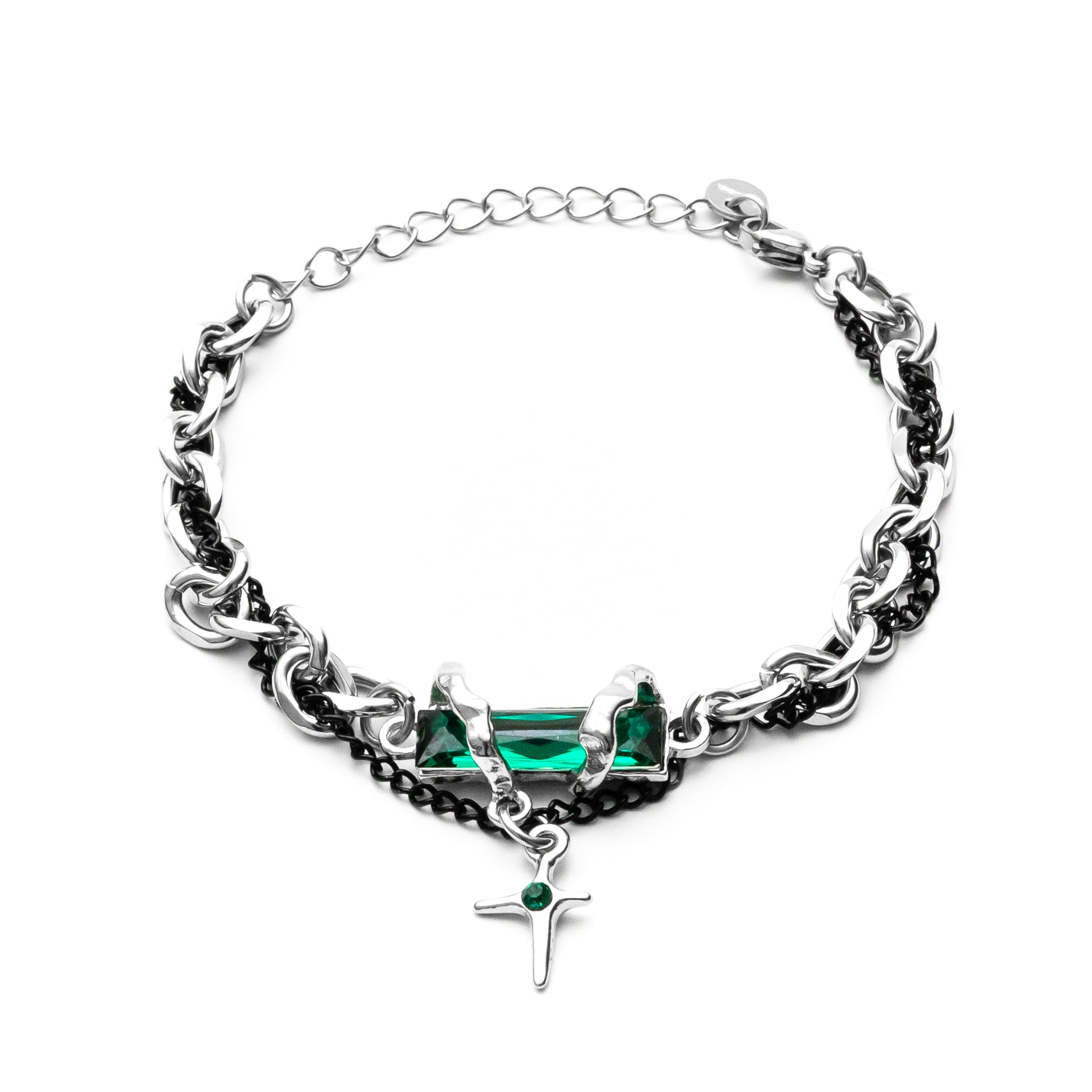 Pulseira Emerald Crucifixion - Contraste e Carga