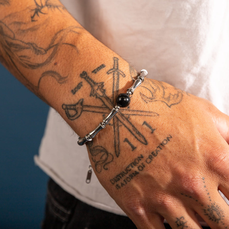 Pulseira Black Marrow - Resolução na Quietude