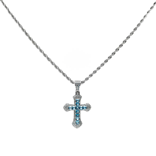 Colar Blue Glory - O Peso da Conquista