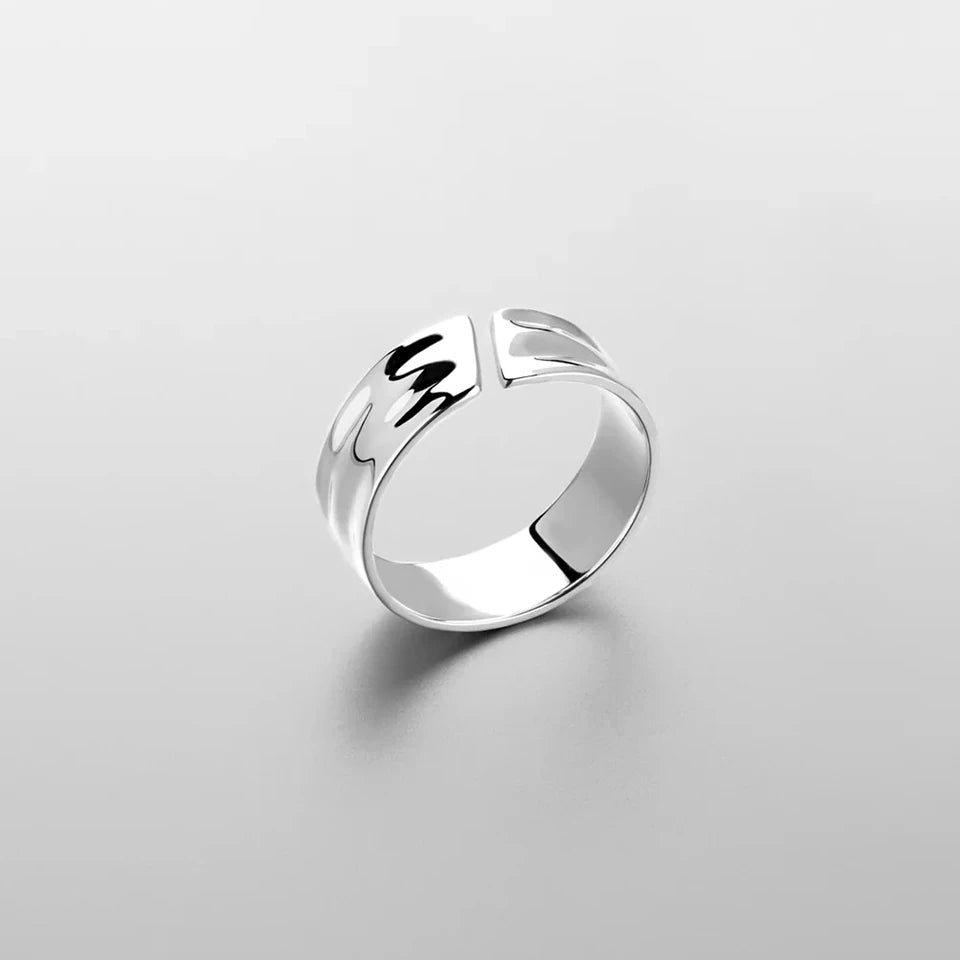 Anel Masculino Minimalista Edge