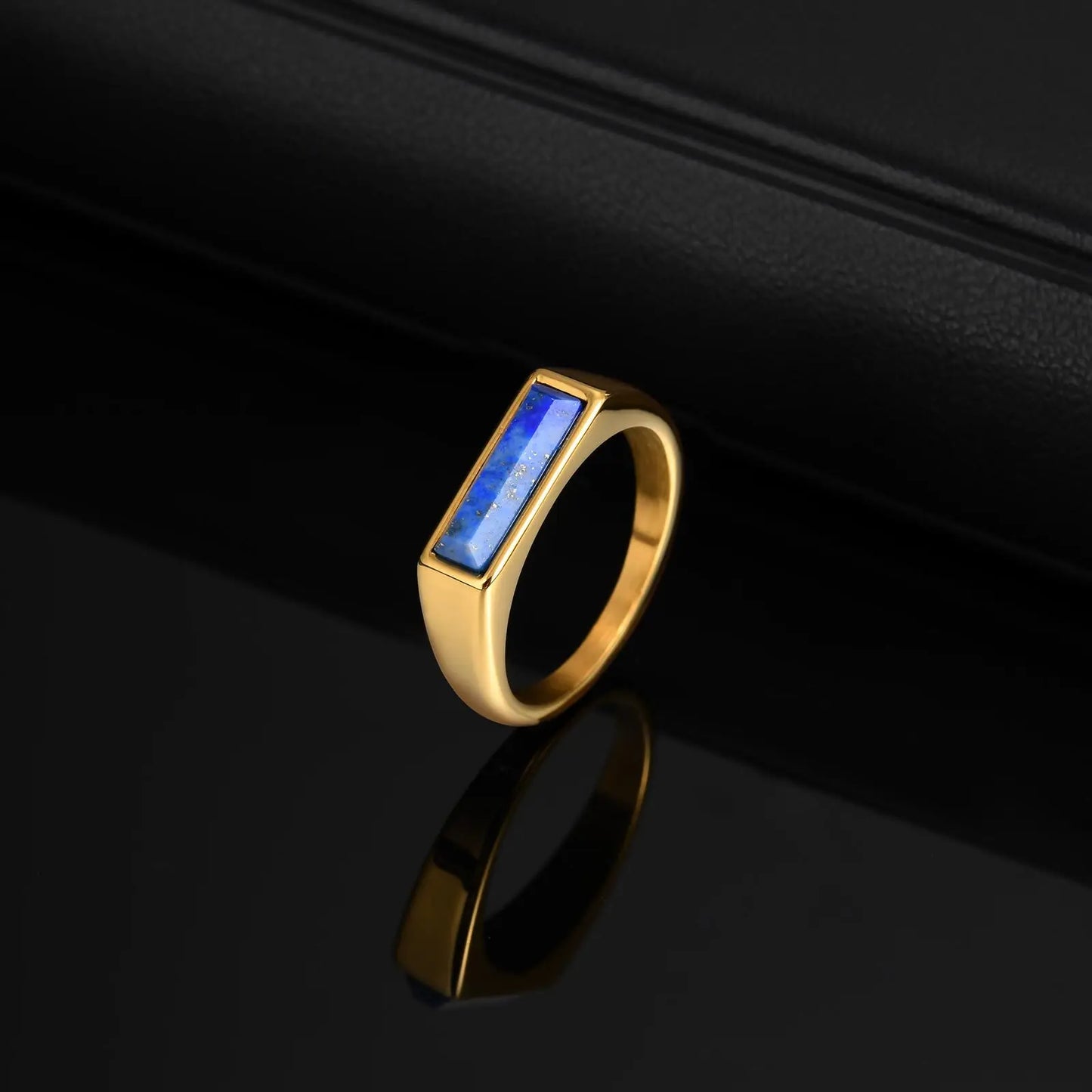 Anel Masculino Elementum Deep Blue
