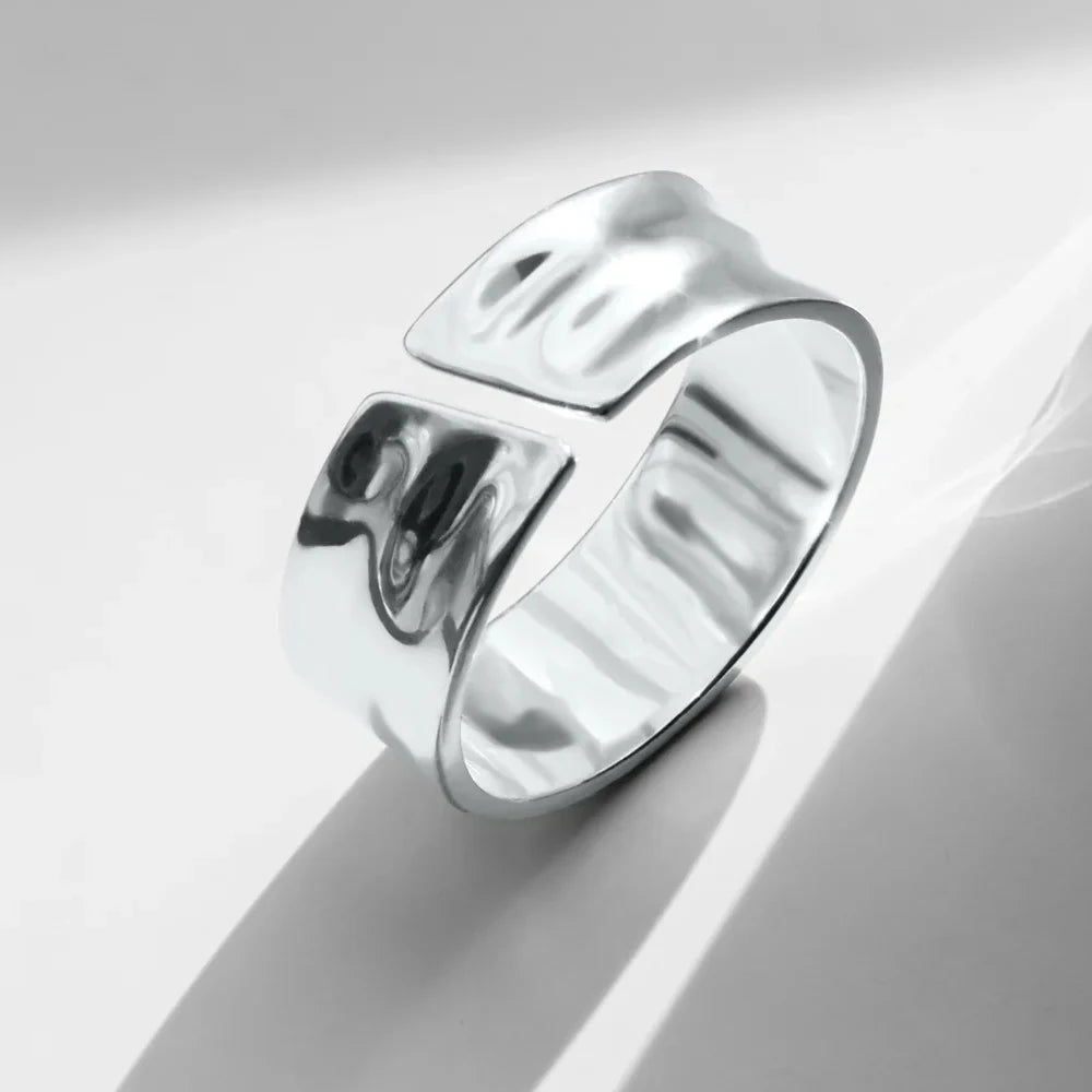 Anel Masculino Minimalista Edge
