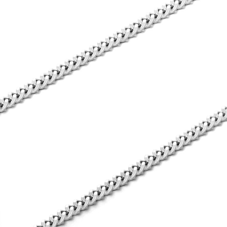 Colar Minimalista Corrente Cubana - 1.8 mm