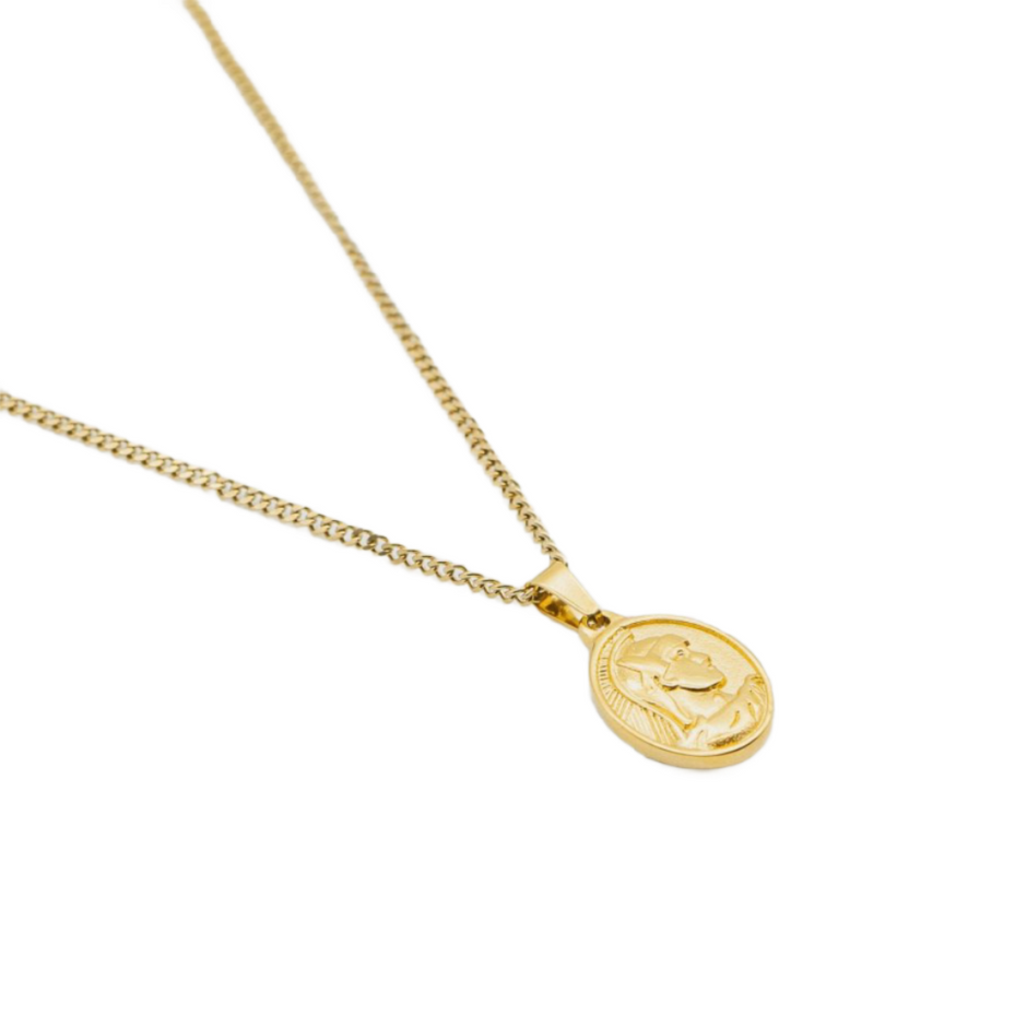 Colar Masculino Pingente Centurião - Prata