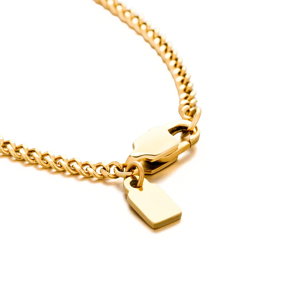 Colar Minimalista Corrente Cubana - 1.8 mm