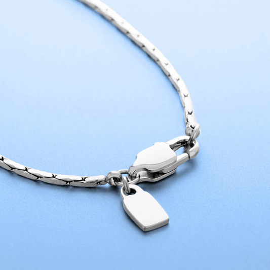 Colar Minimalista  Corrente Arame - 1 mm