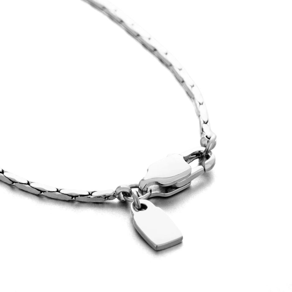 Colar Minimalista  Corrente Arame - 1 mm