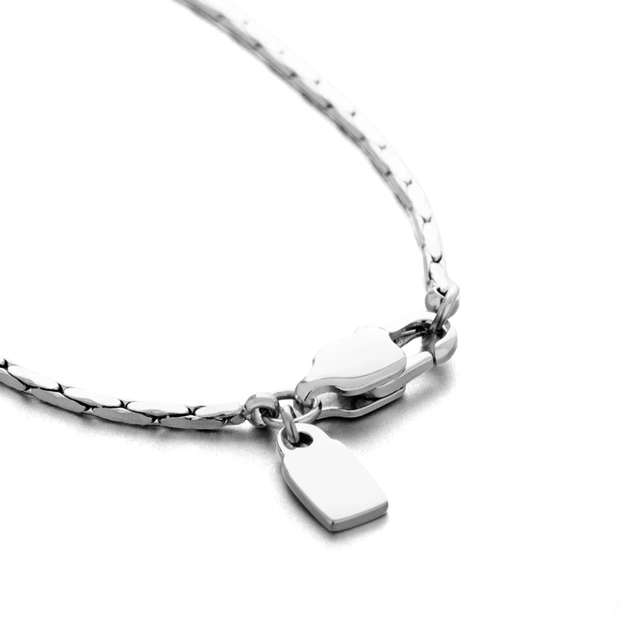 Colar Minimalista  Corrente Arame - 1 mm