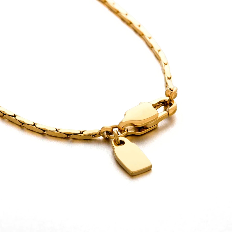 Colar Minimalista  Corrente Arame - 1 mm