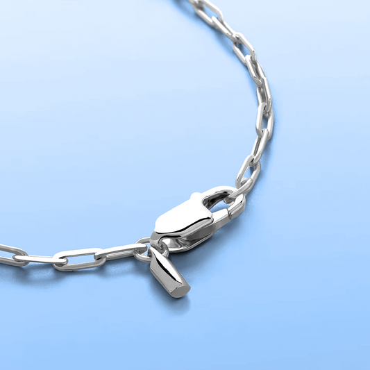Colar Minimalista Corrente Clip - 2 mm