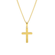 Colar Masculino Pingente T - Ouro