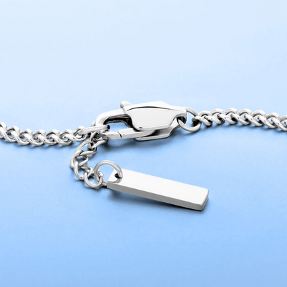 Pulseira Minimalista Corrente cubana - 1.8 mm