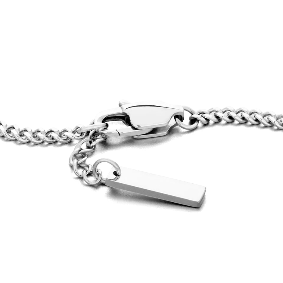 Pulseira Minimalista Corrente cubana - 1.8 mm