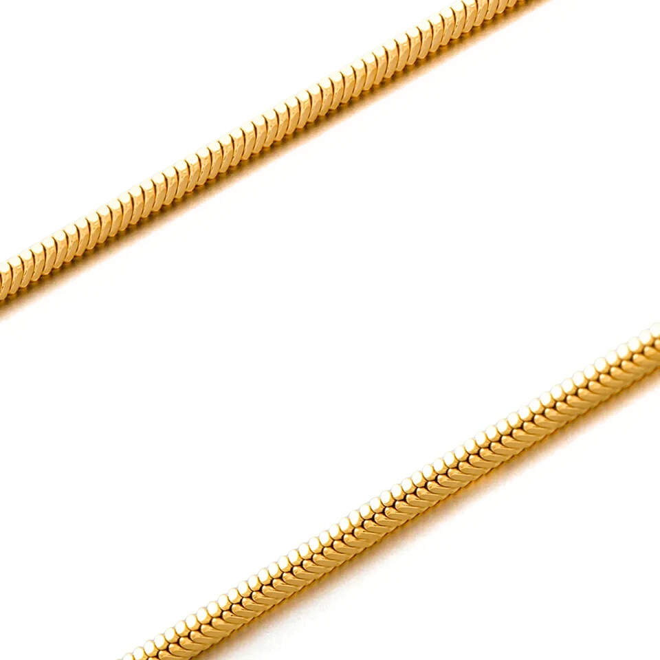 Colar Minimalista Com Pingente Malha serpente - 1 mm