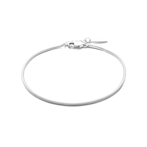 Pulseira Minimalista Corrente Quadrada - 1.4 mm