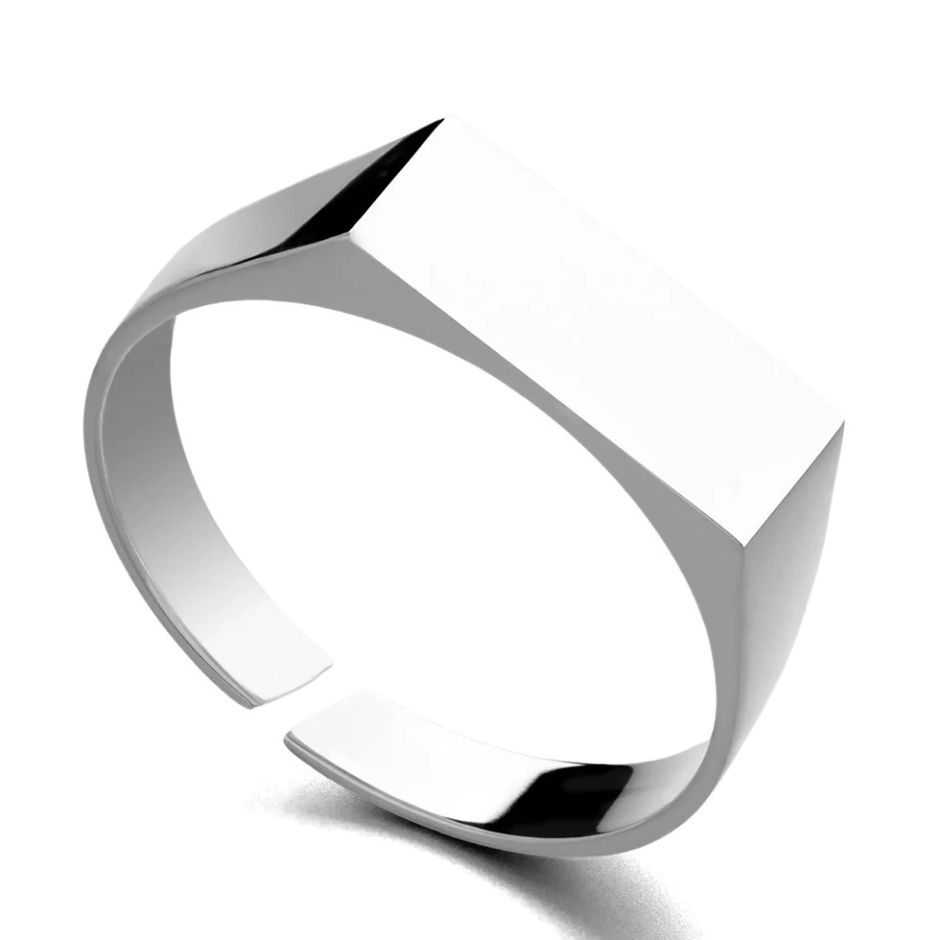 Anel Masculino Minimalista Cuff