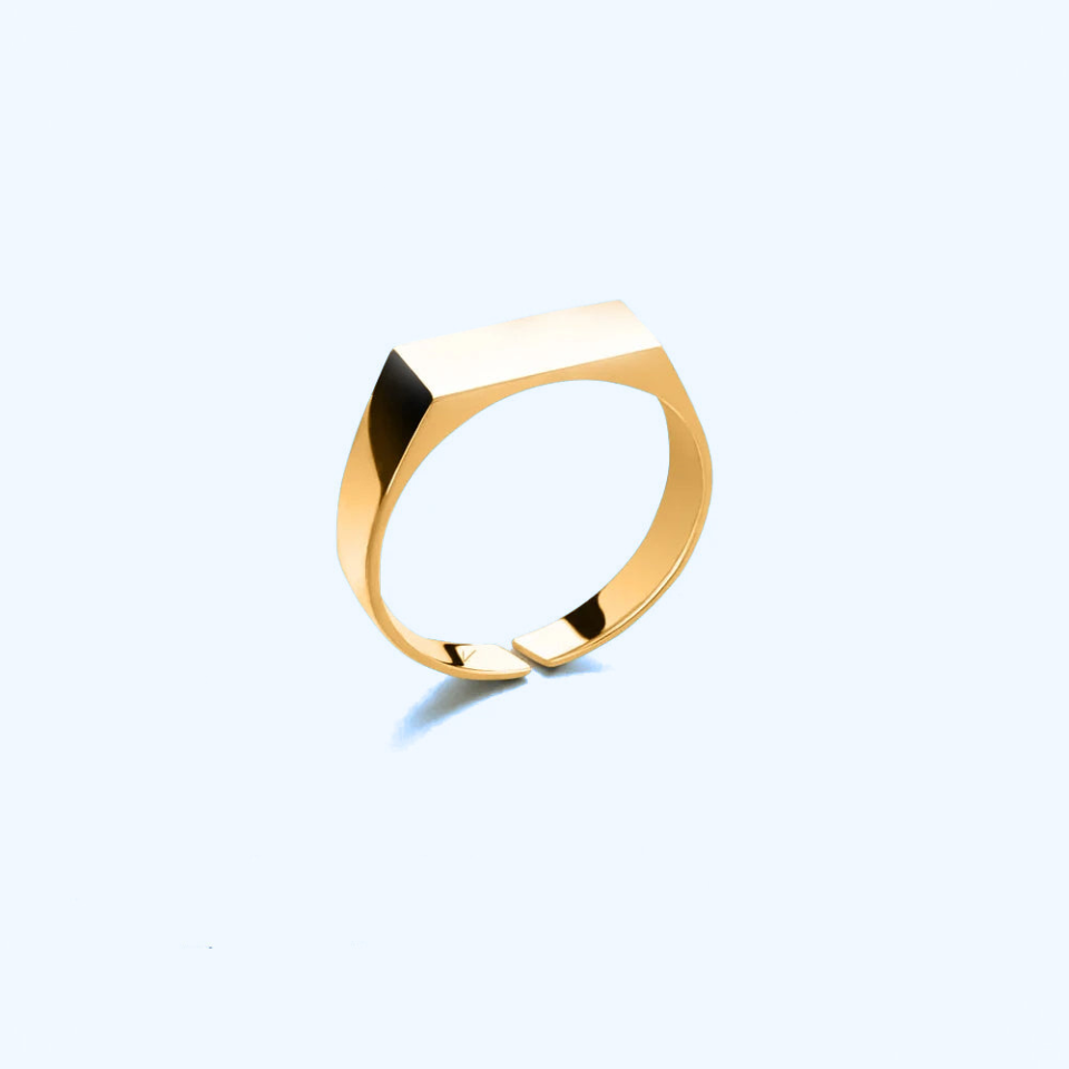 Anel Masculino Minimalista Cuff