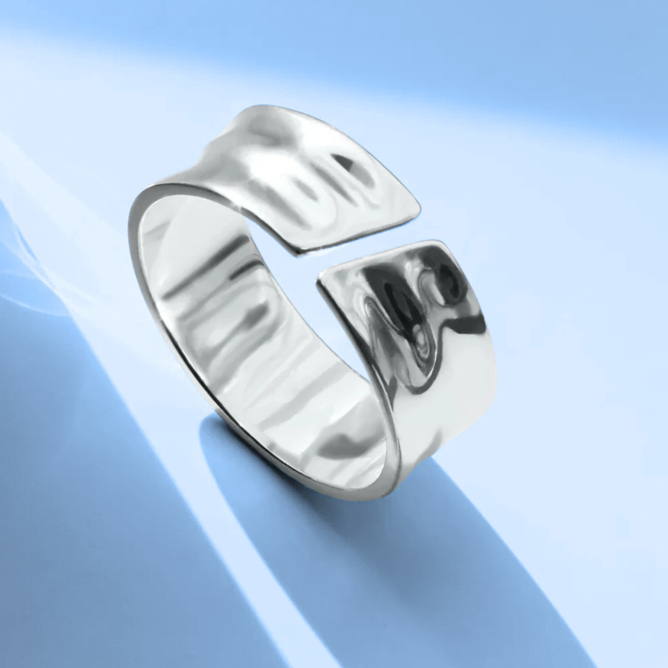Anel Masculino Minimalista Edge