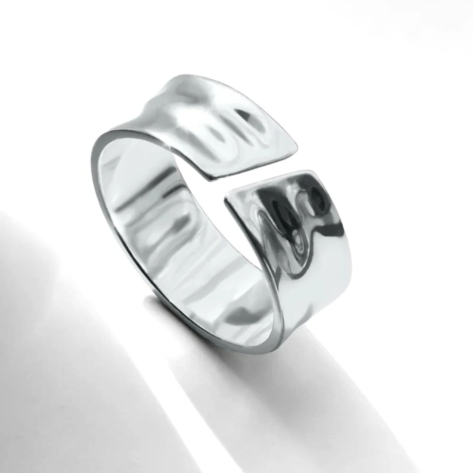 Anel Masculino Minimalista Edge