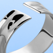 Anel Masculino Minimalista Edge