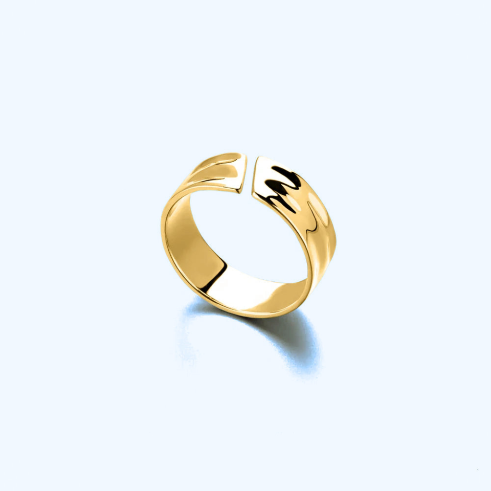 Anel Masculino Minimalista Edge