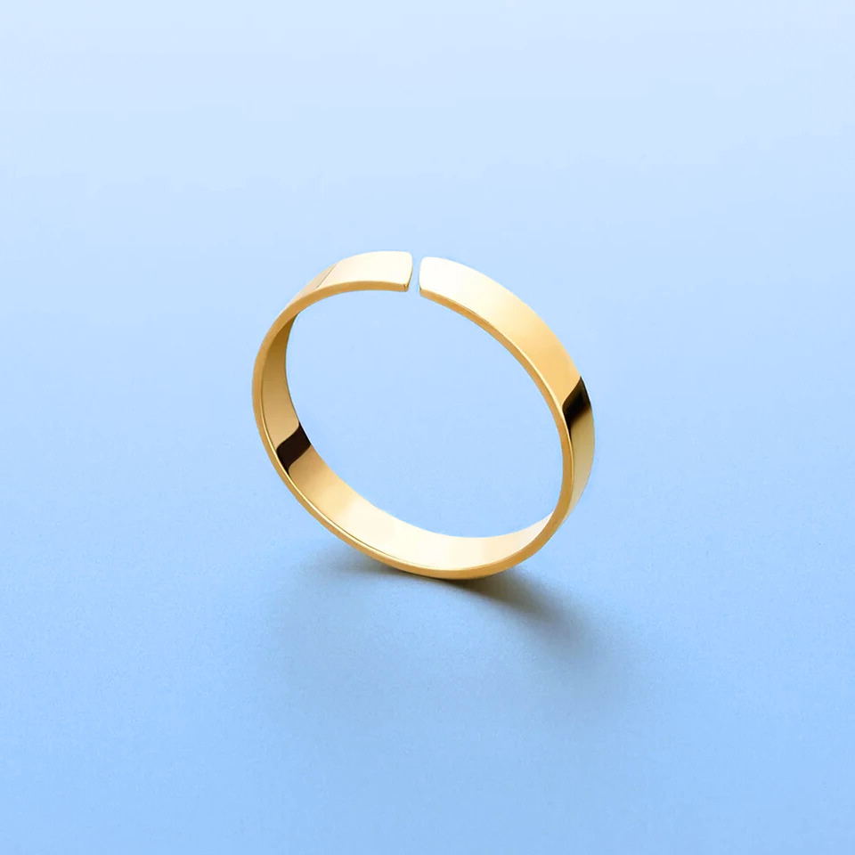 Anel Masculino Minimalista Band