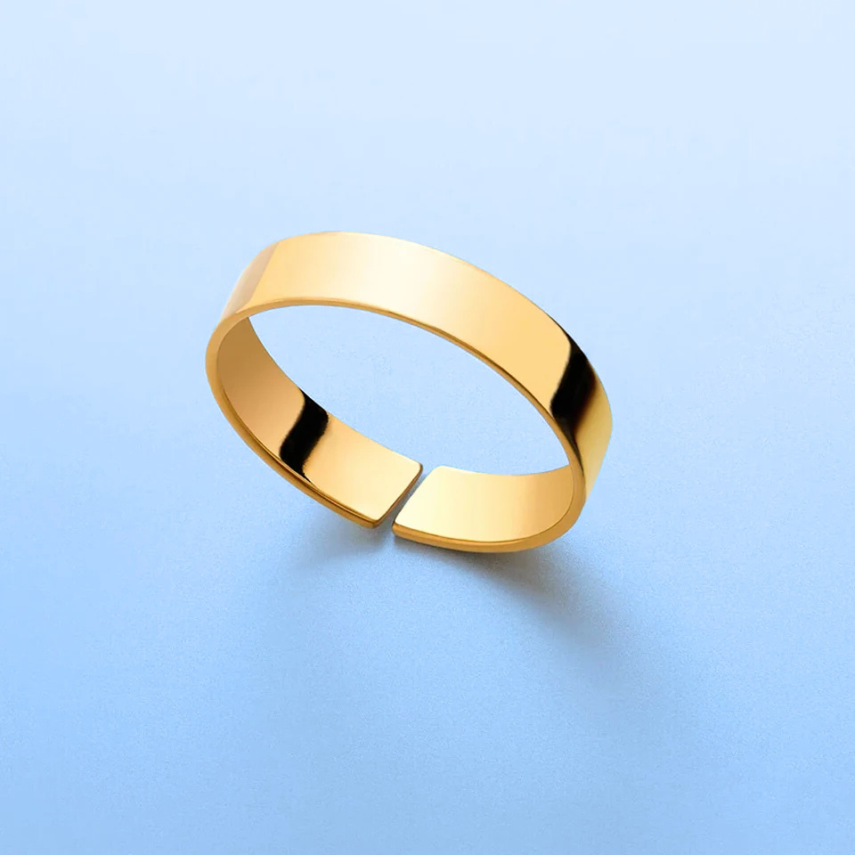 Anel Masculino Minimalista Band