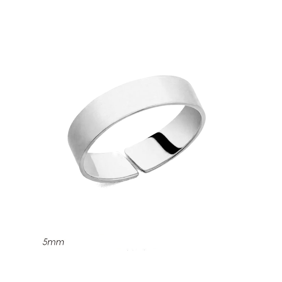 Anel Masculino Minimalista Band