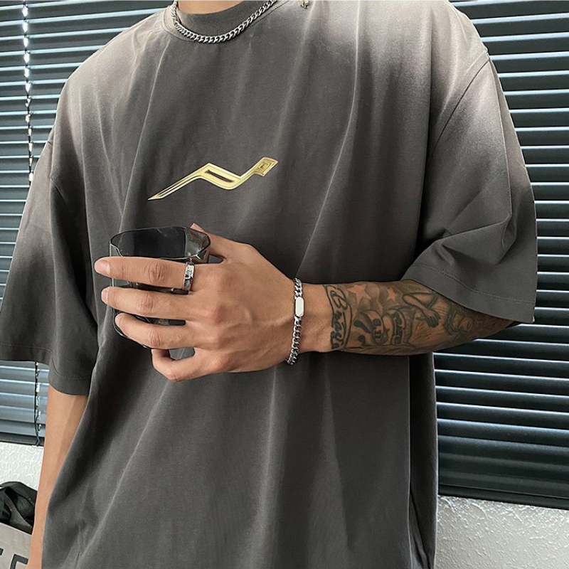 Pulseira Masculina Corrente Cubana Pingente Oval