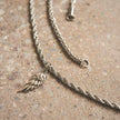 Colar Masculino Pingente de Asa - Ouro