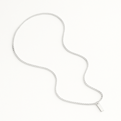 Colar Minimalista  Corrente Arame - 1 mm