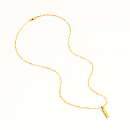 Colar Minimalista Corrente Clip - 2 mm