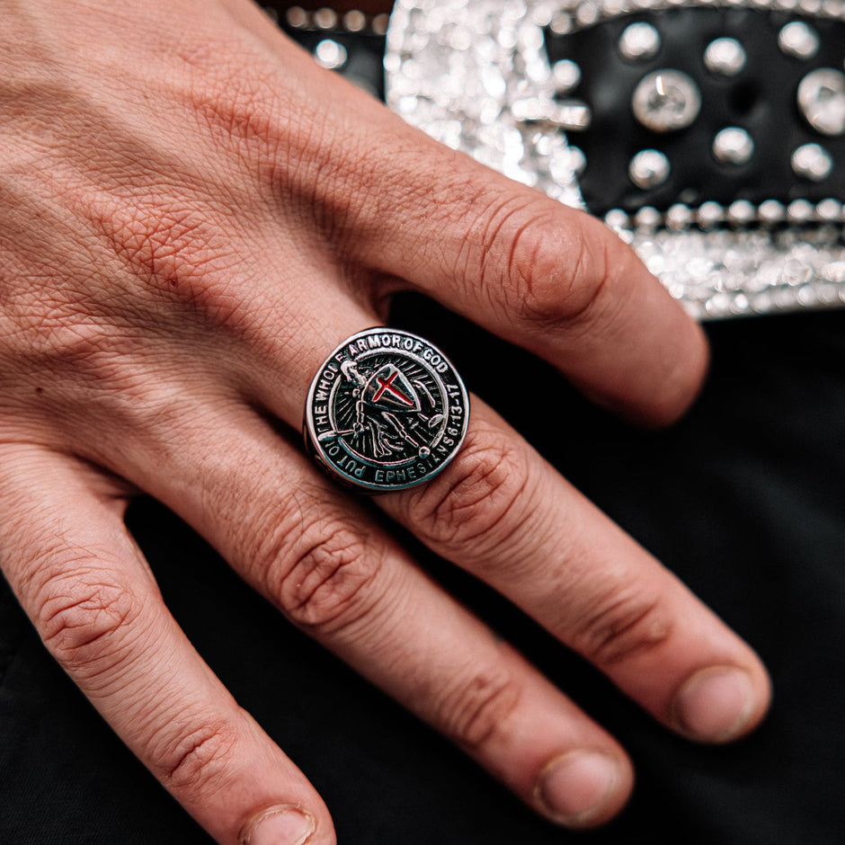 Anel Holy Bastion - O Bastião da Fé