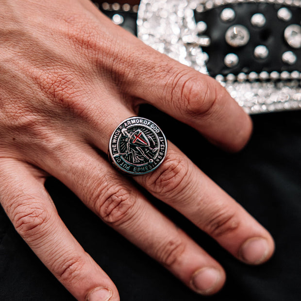 Anel Holy Bastion - O Bastião da Fé