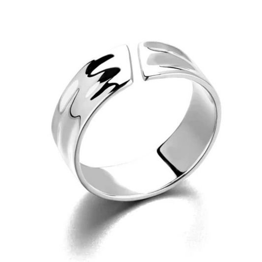 Anel Masculino Minimalista Edge