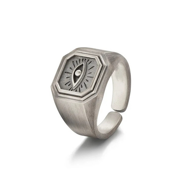 Anel Masculino Olho Místico