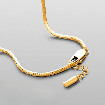 Pulseira Minimalista Corrente Octogonal - 1.4 mm