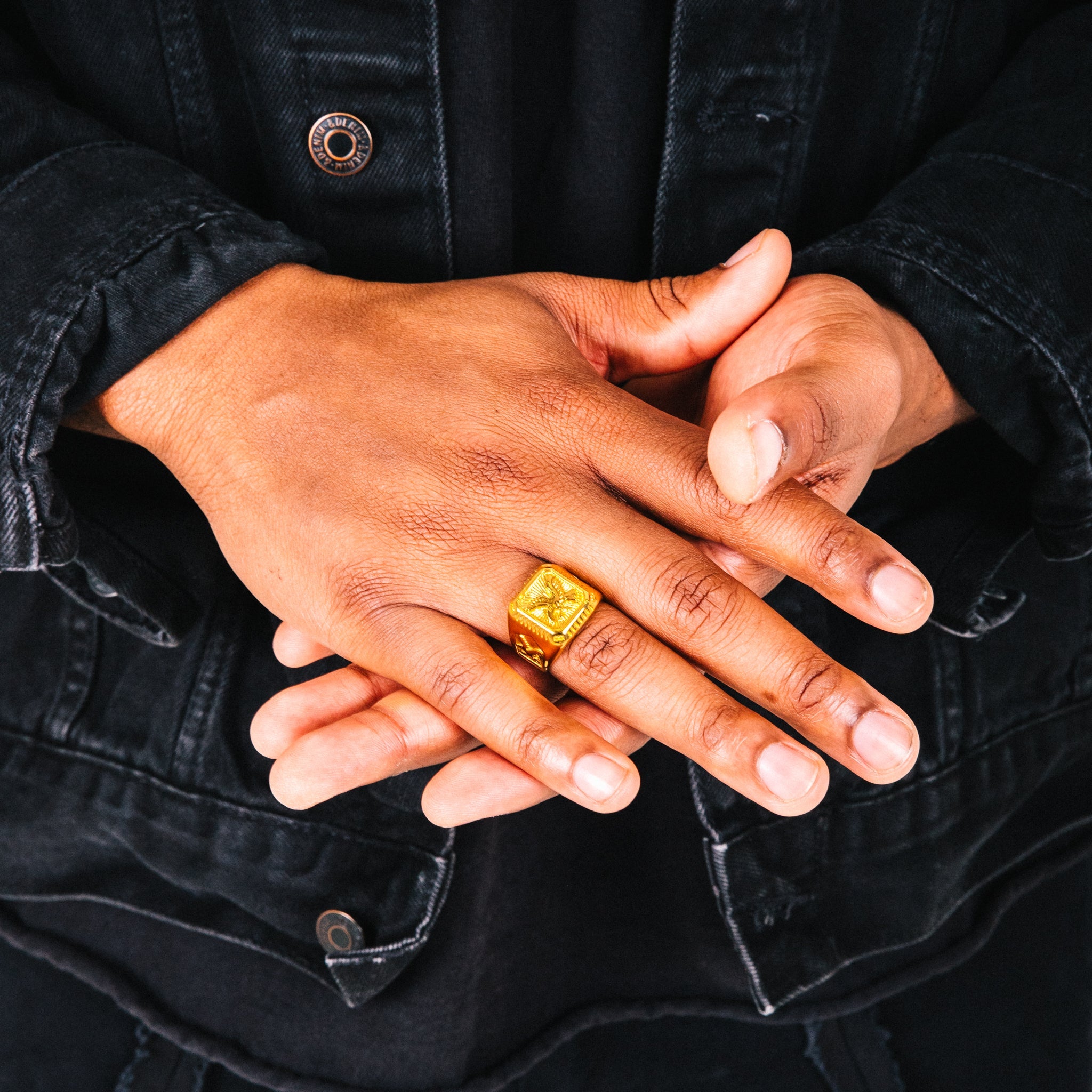 Anel Masculino Mafioso (Ouro)