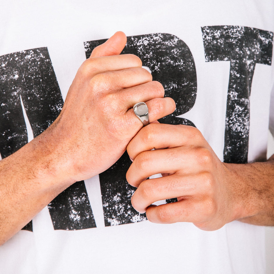 Anel Masculino Sinete Milão