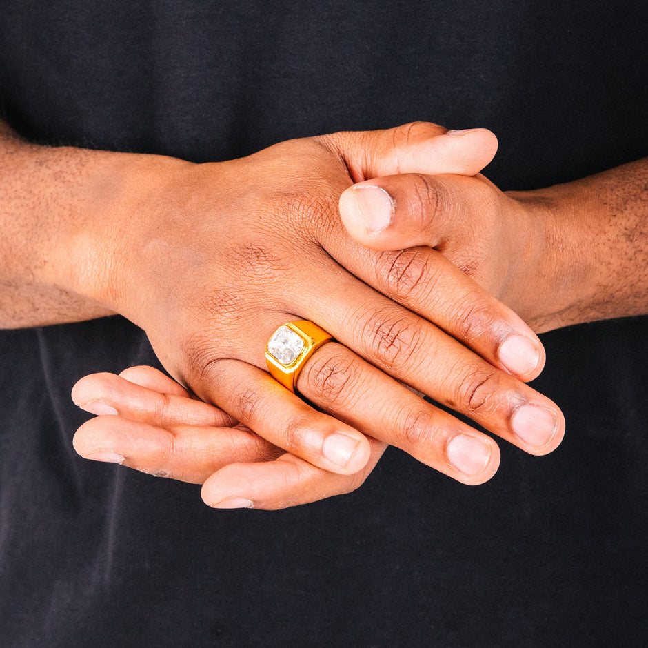 Anel Masculino Vivente Diamond