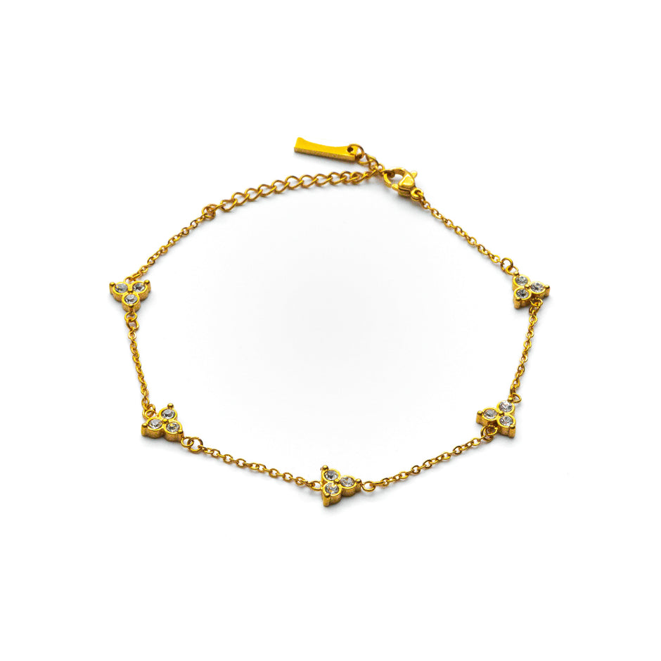 Pulseira Masculina Calista Branco (Ouro)