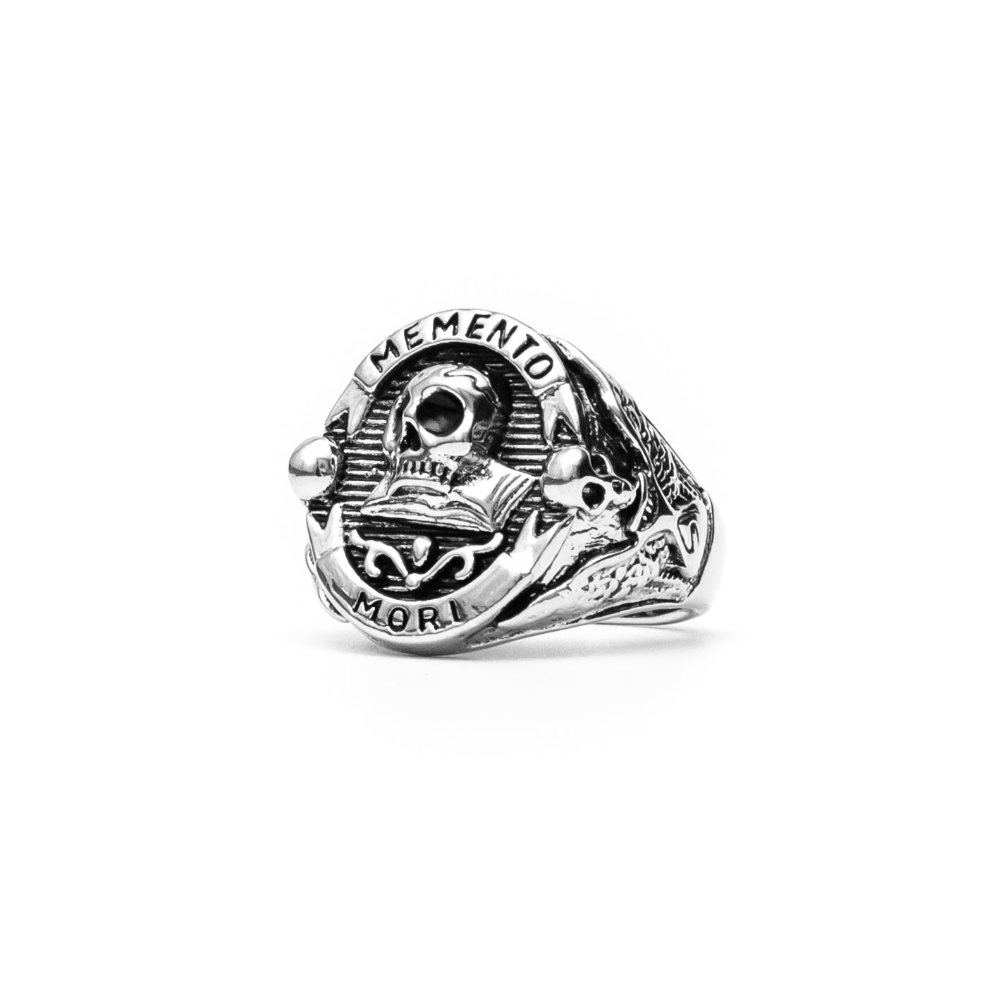 Anel Memento Mori - O Peso do Legado