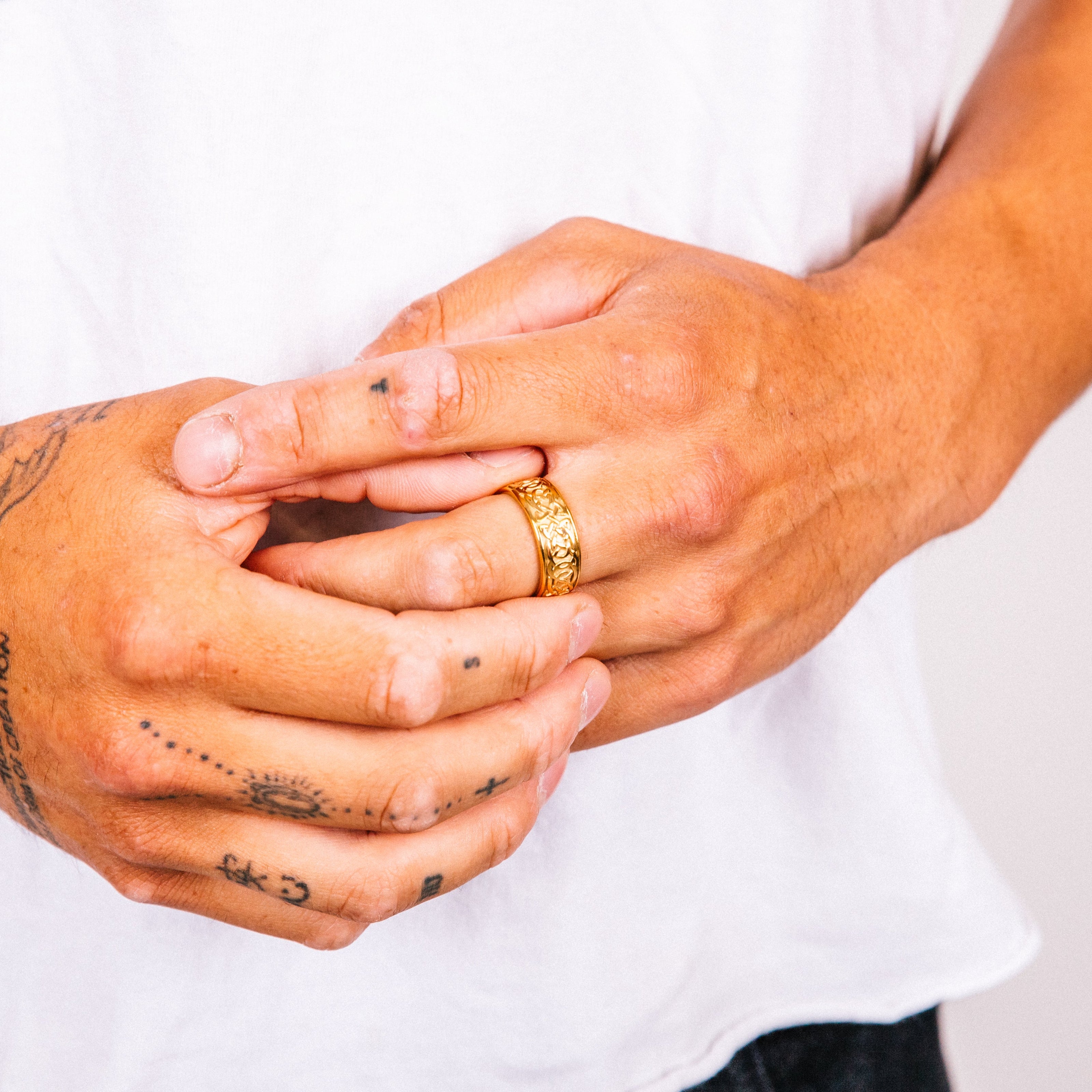 Anel Masculino Celta (Ouro)