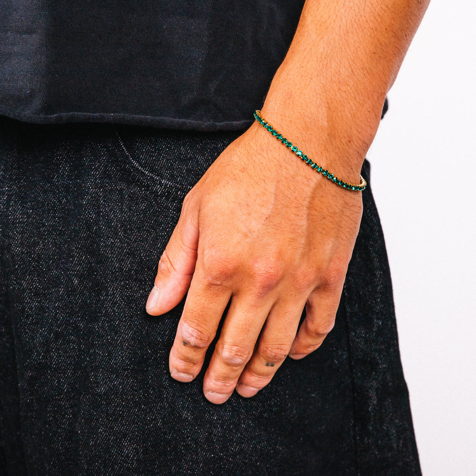 Pulseira Masculina Royce Esmeralda