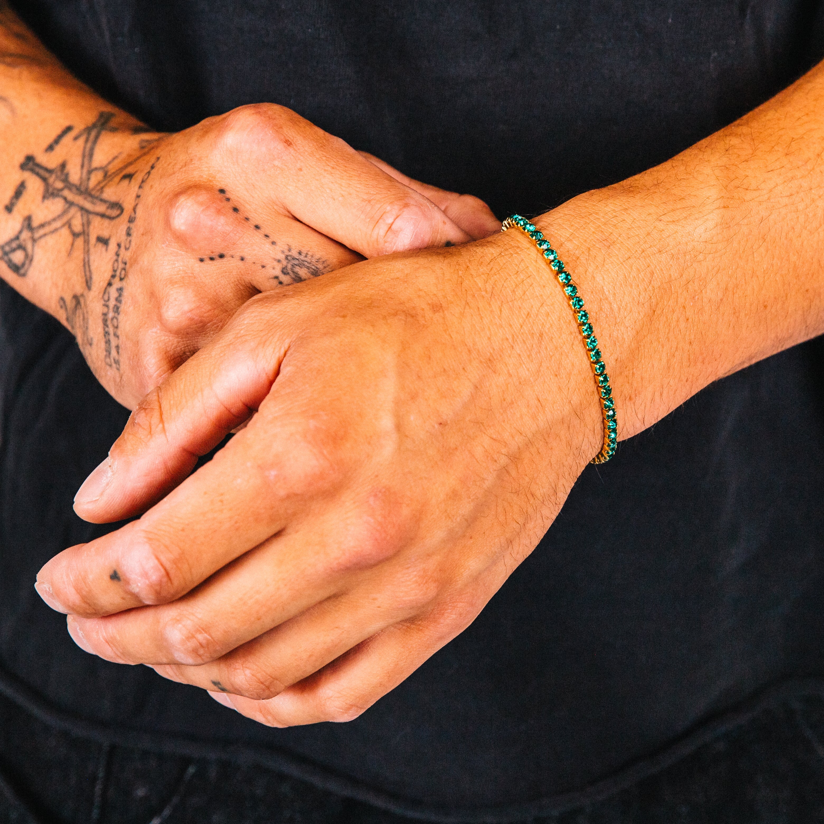 Pulseira Masculina Royce Esmeralda